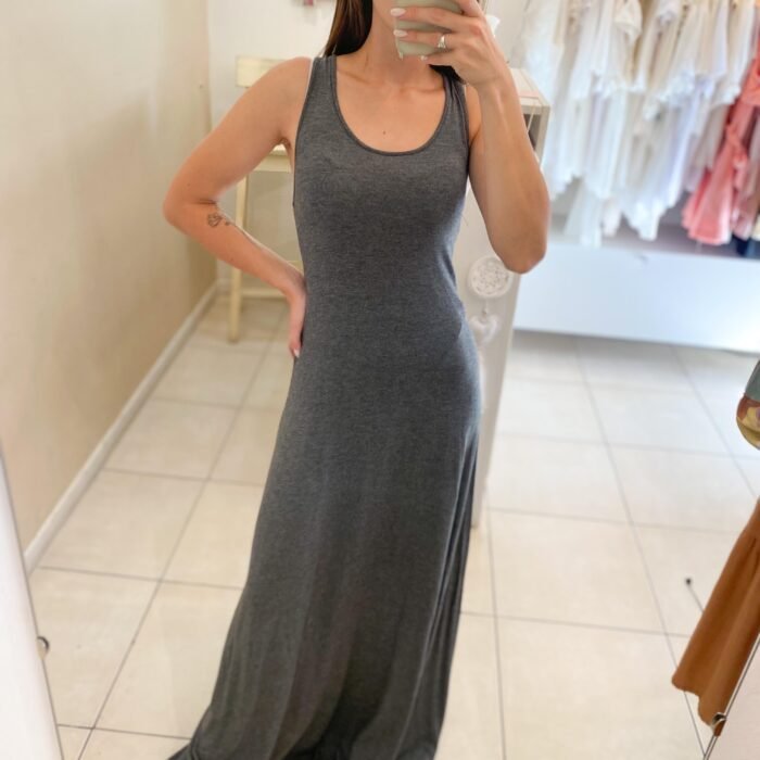 Vestido Mody gris