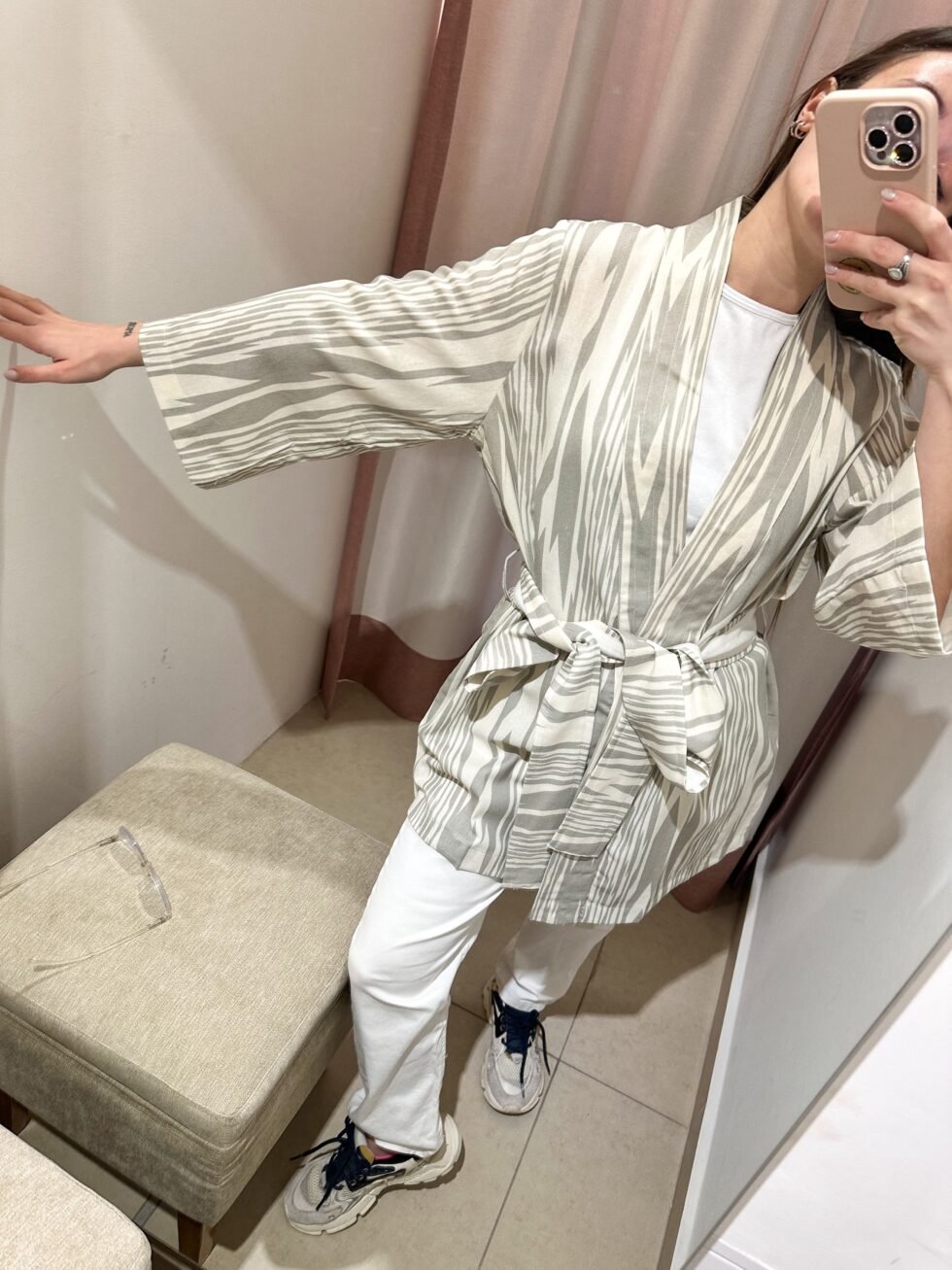 kimono japonesa negro - Imagen 4