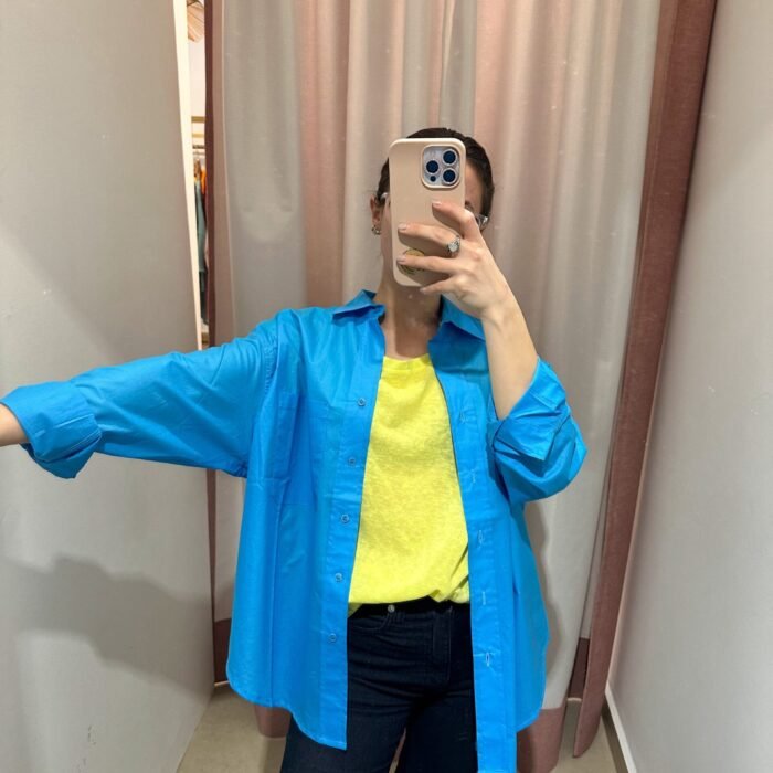 CAMISA CRETA AZUL