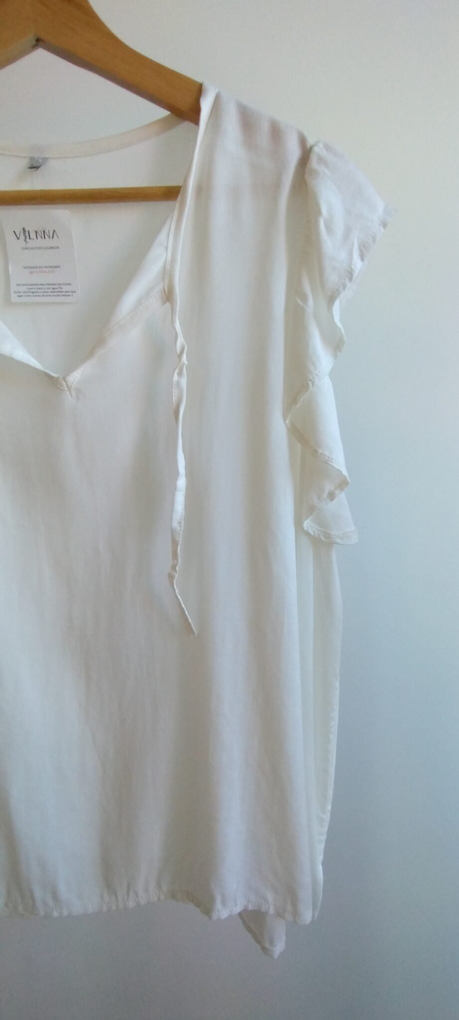 MUSCULOSA VOILE VOLADOS - Imagen 3