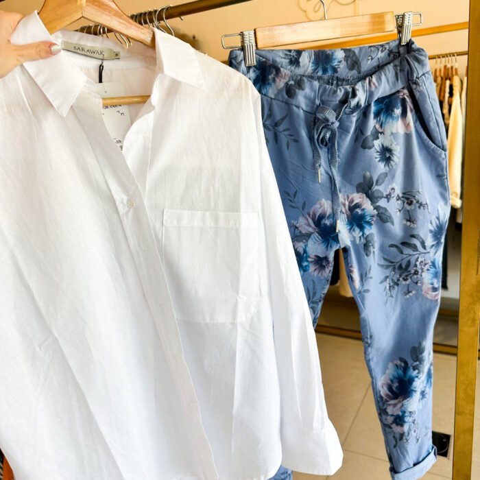 CAMISA CRETA BLANCO