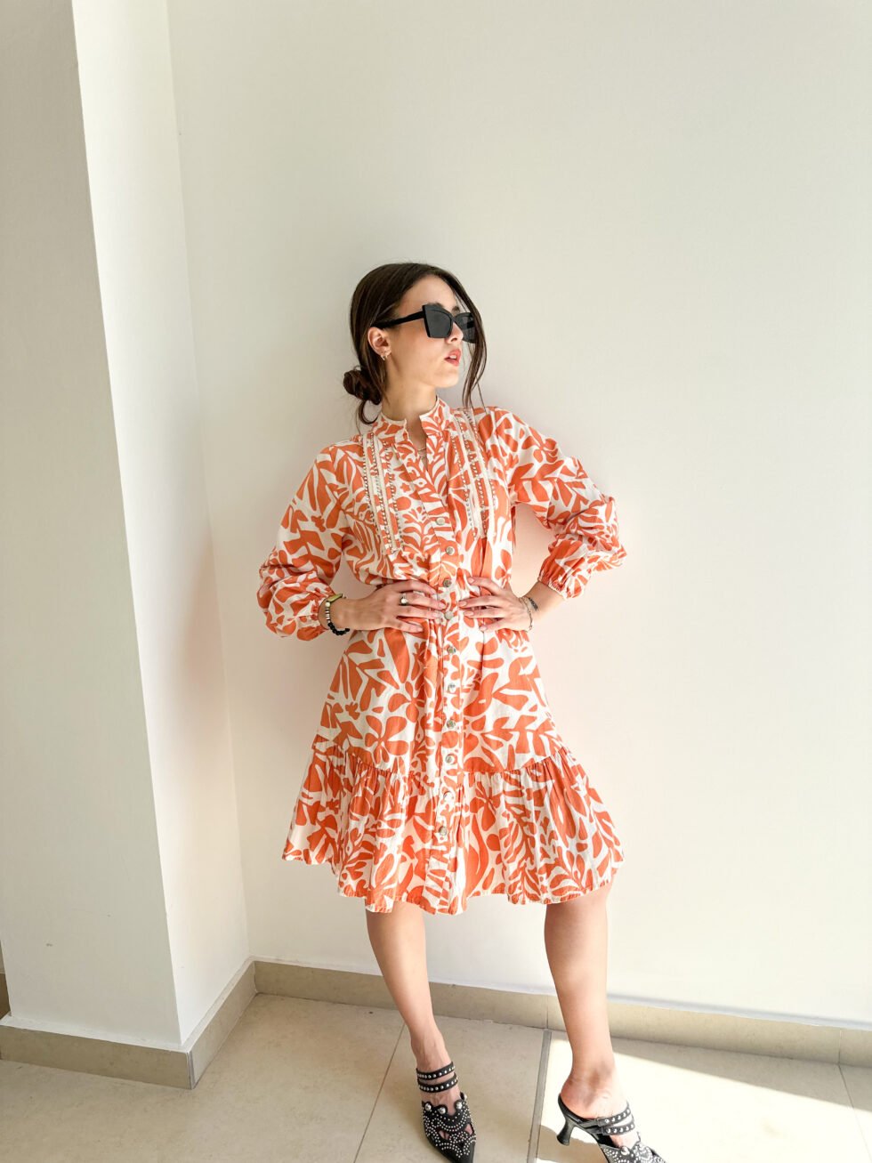 VESNA VESTIDO JENSEN NARANJA