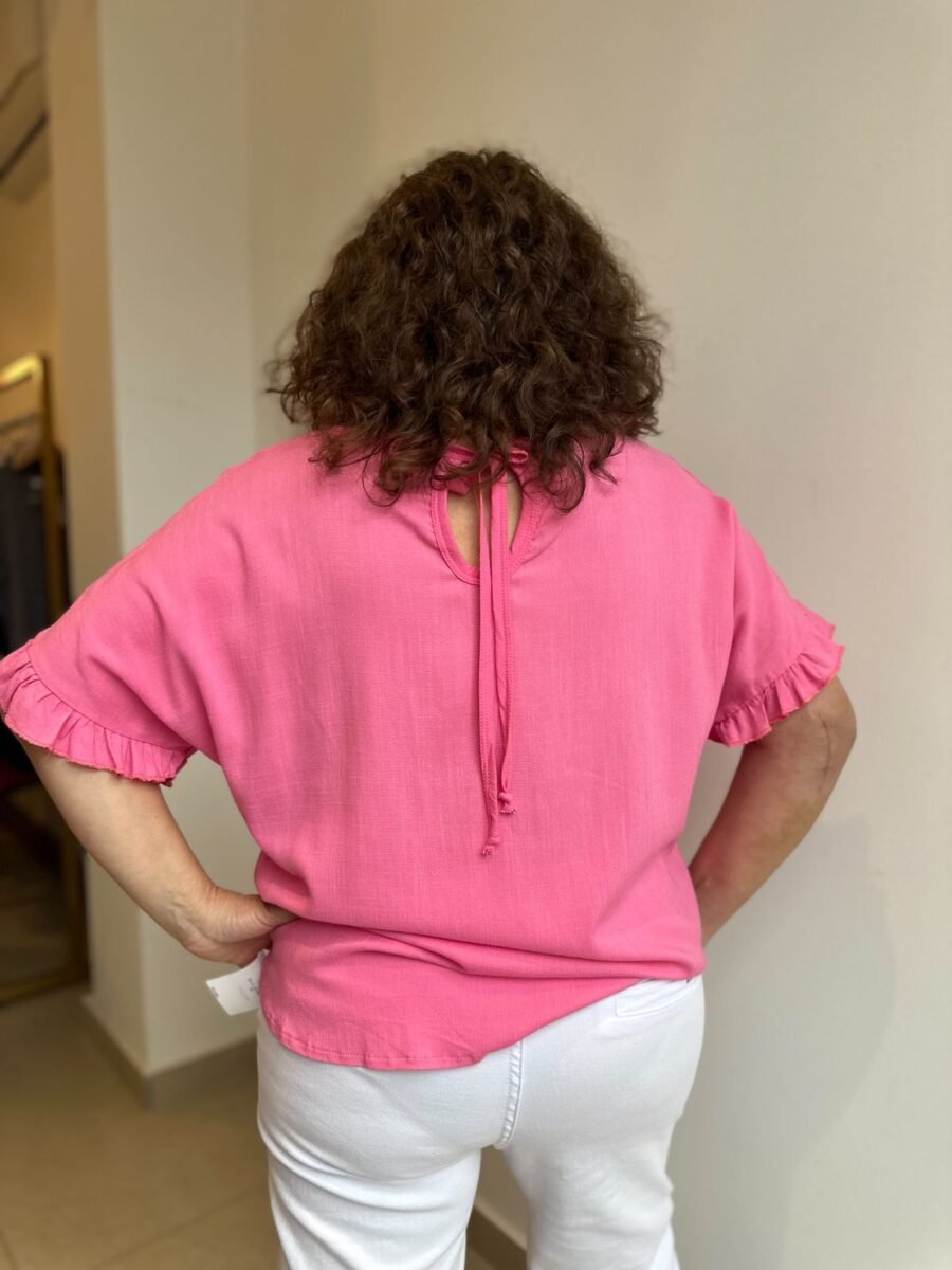 BLUSA VOLADO PAU BLANCO - Imagen 6
