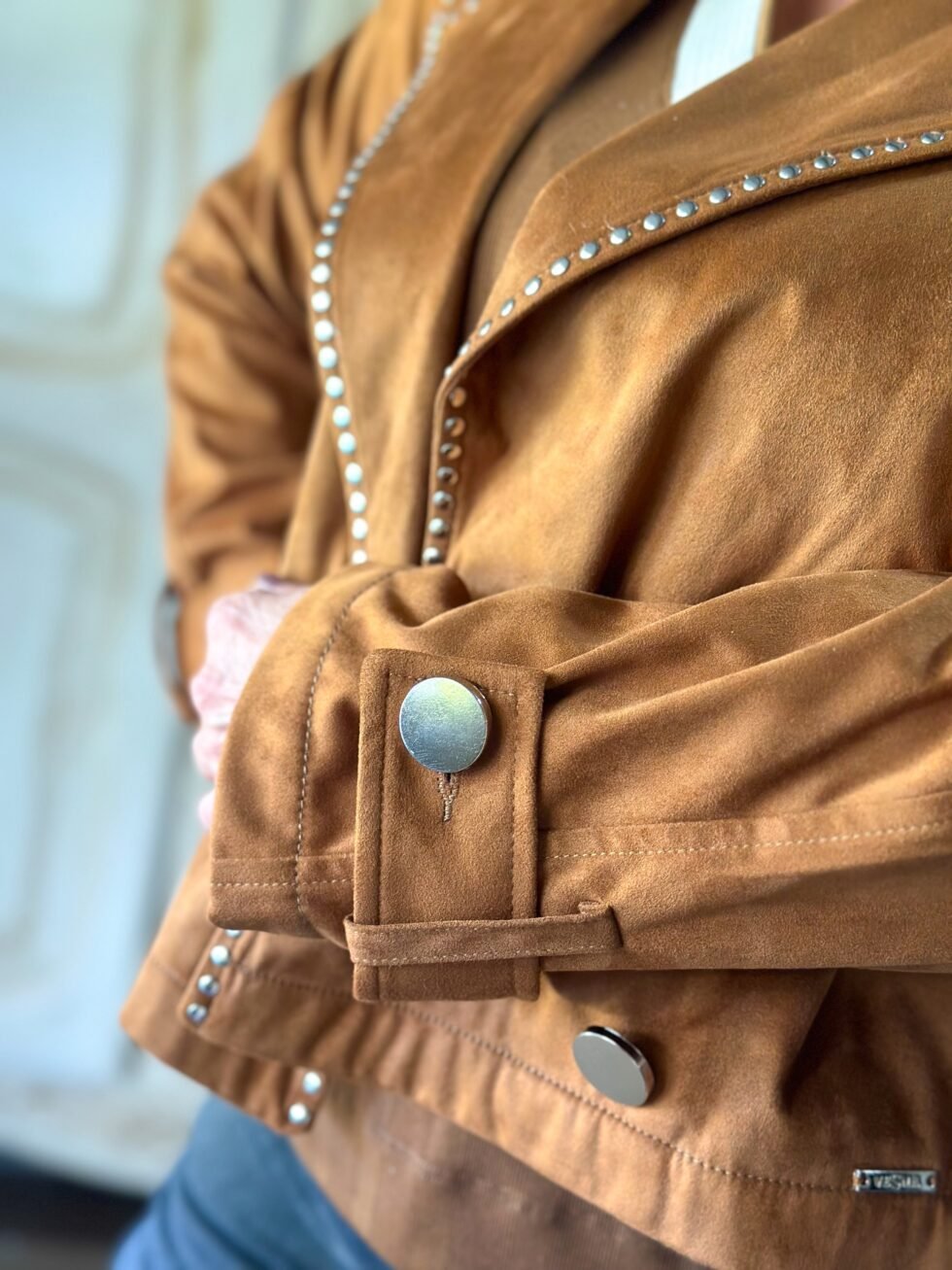 CHAQUETA GARBO CAMEL - Imagen 3