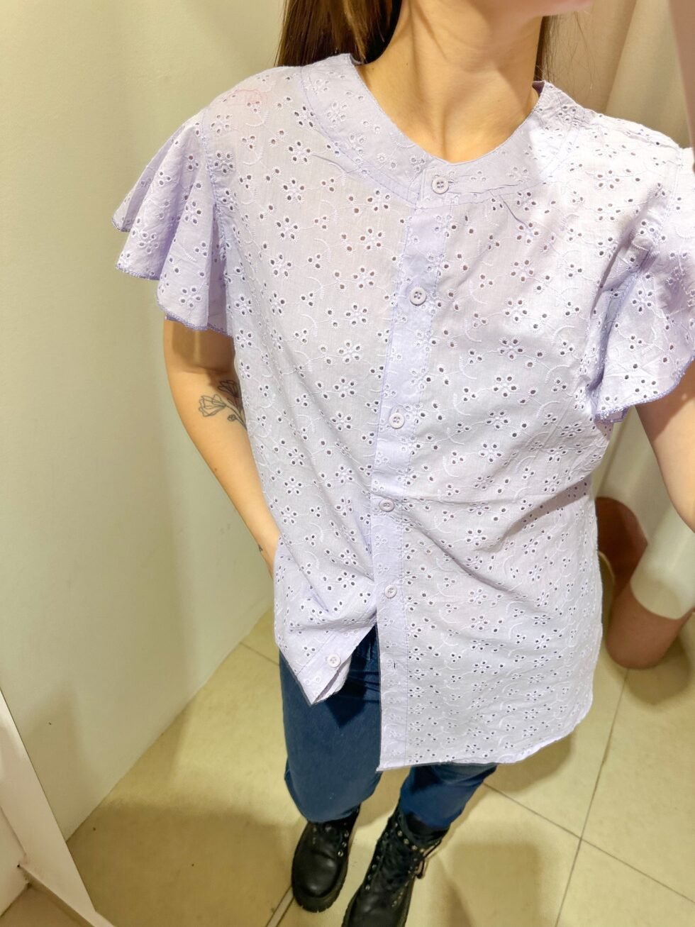 CAMISA BRODERIE IMP