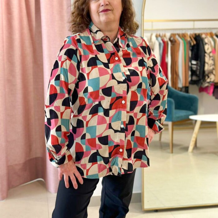 CAMISA MADRID FUCSIA