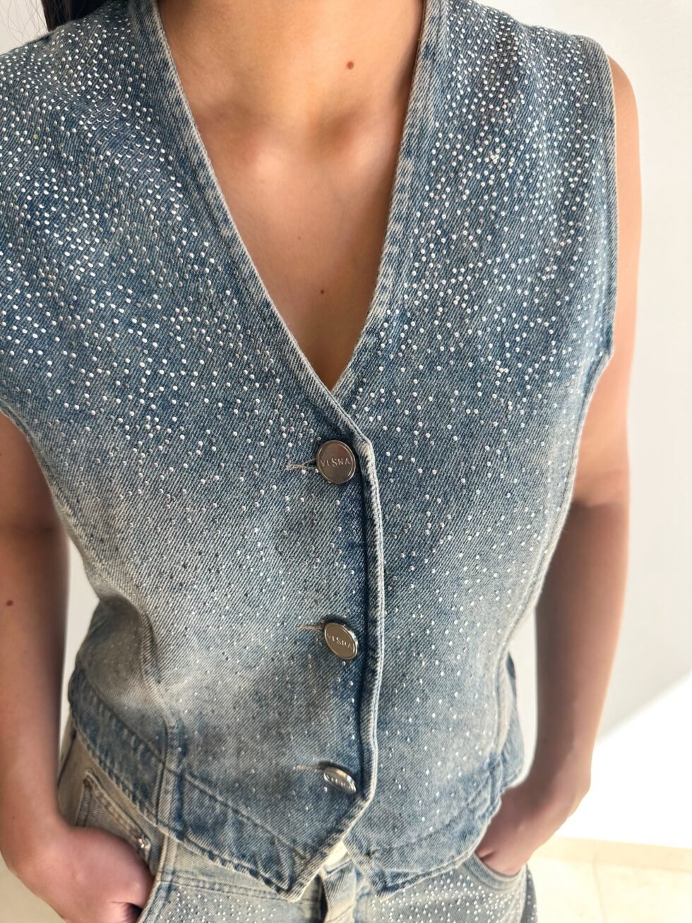 JEAN FRANK AZUL DENIM VESNA - Imagen 7