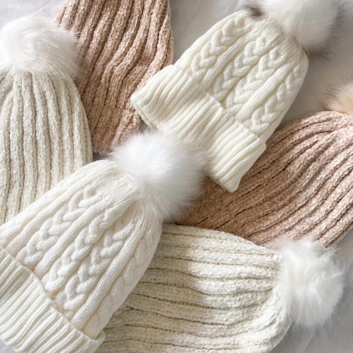 GORRO DE LANA CHENILLE