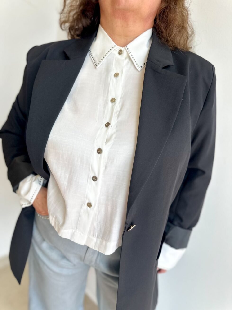 CAMISA TRISTAN NEGRO - Imagen 8