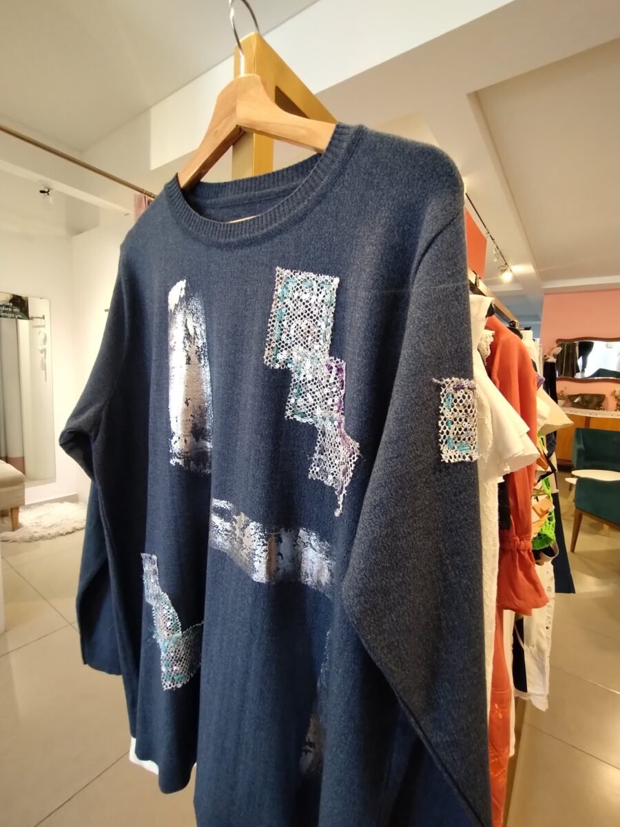 SWEATER BÁSICO TOKIO PINTADO - Imagen 3
