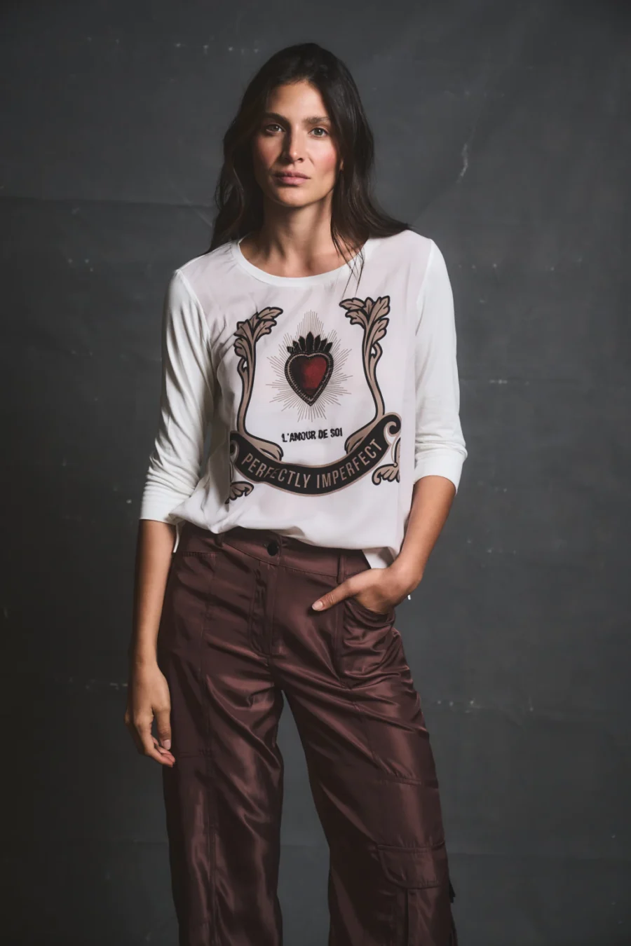 REMERA GANTE CRUDO