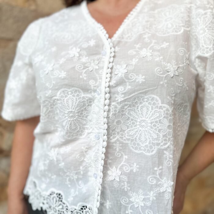CAMISA SOL BORDADA