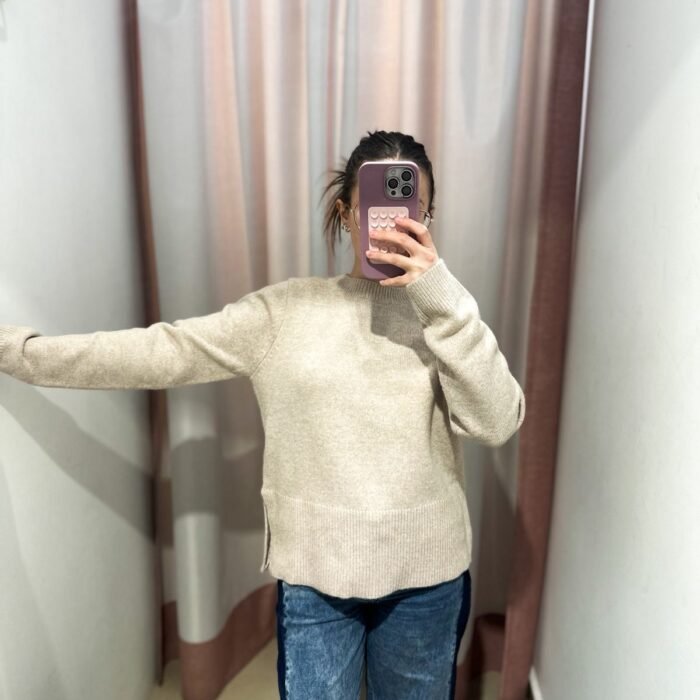 SWEATER CON TAJO REGULABLE 1028