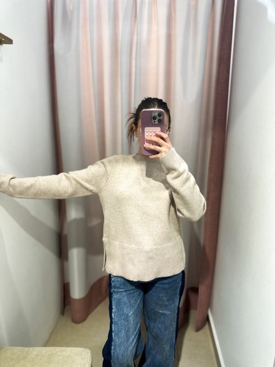 SWEATER CON TAJO REGULABLE 1028