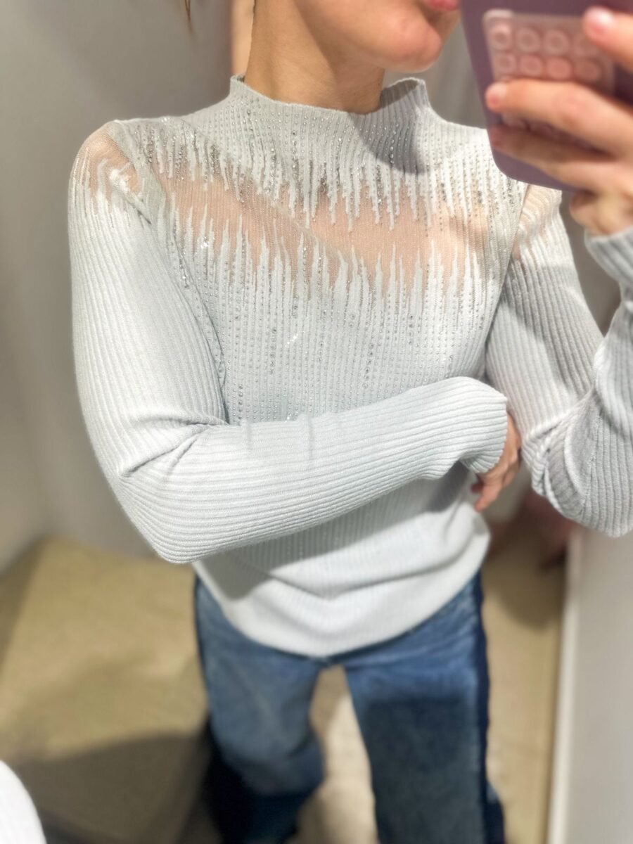 SWEATER BRILLOS Y TUL 1082 - Imagen 2