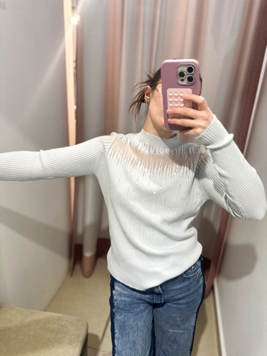 SWEATER BRILLOS Y TUL 1082