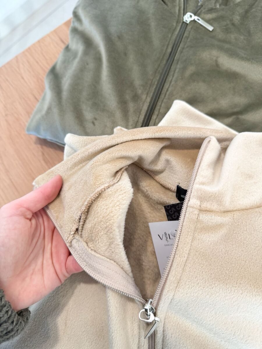 CAMPERA PLUSH BEIGE - Imagen 2