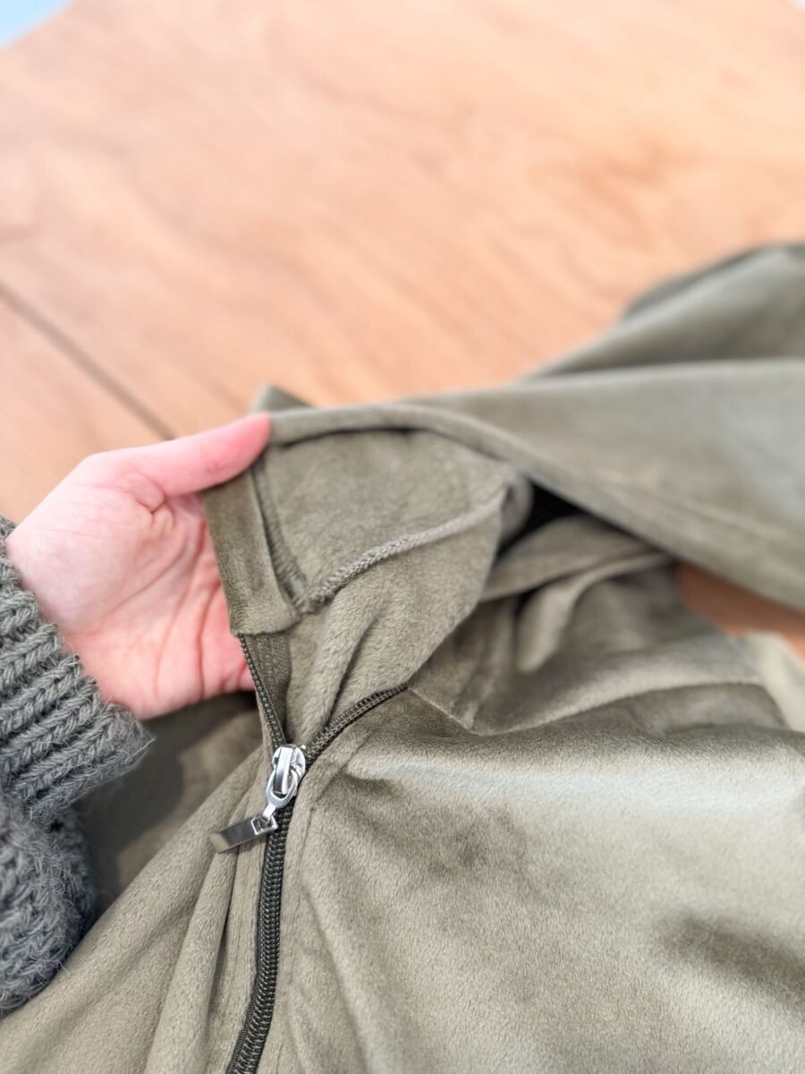 CAMPERA PLUSH BEIGE - Imagen 4