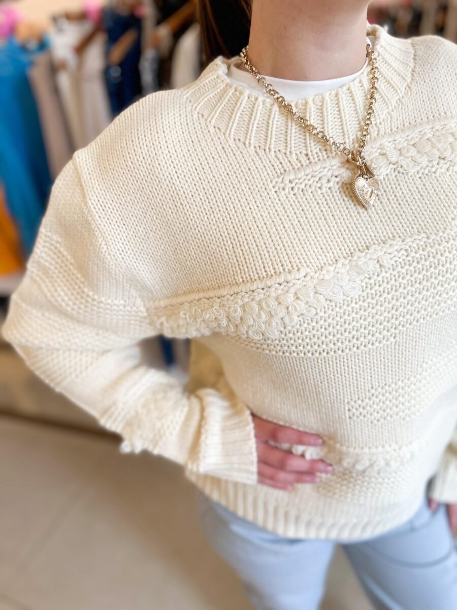 SWEATER ANGUIANO BEIGE - Imagen 5