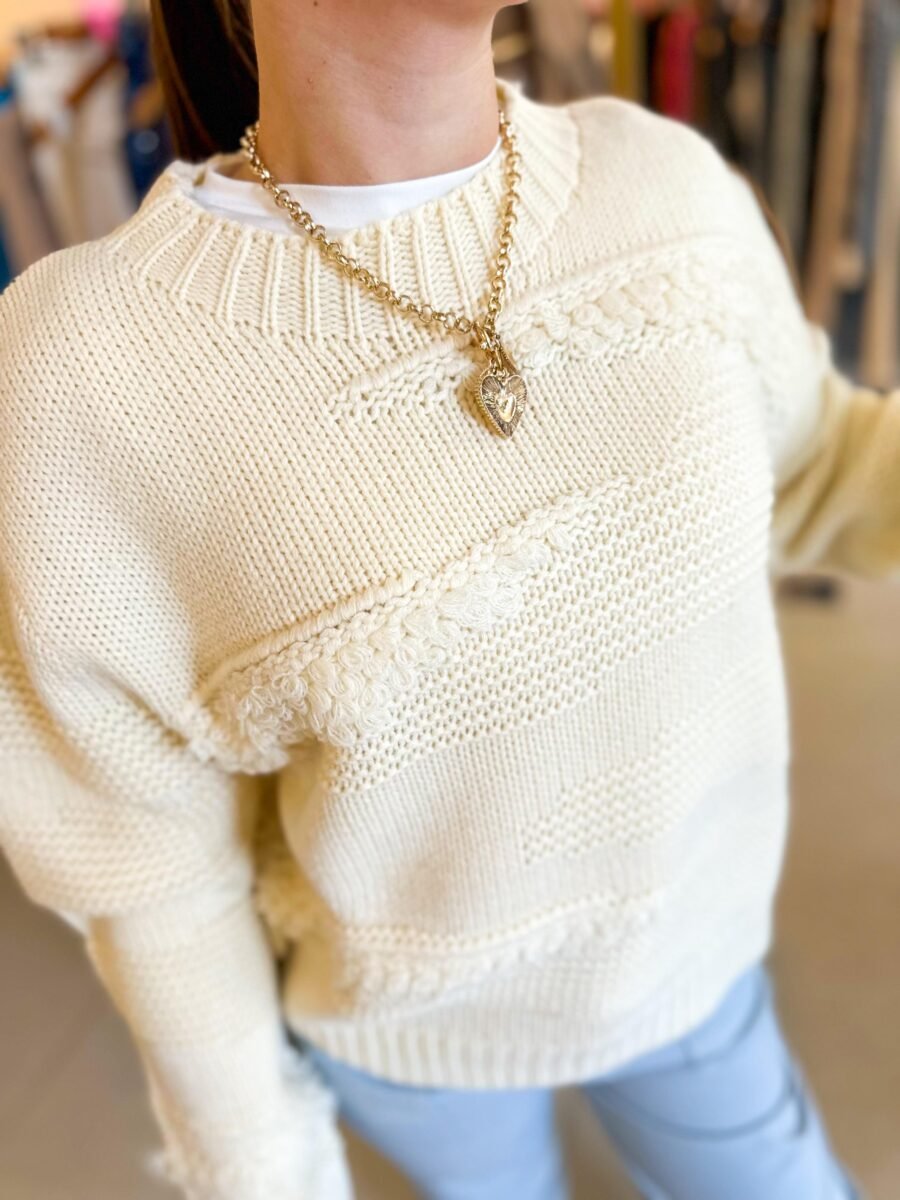 SWEATER ANGUIANO BEIGE - Imagen 3