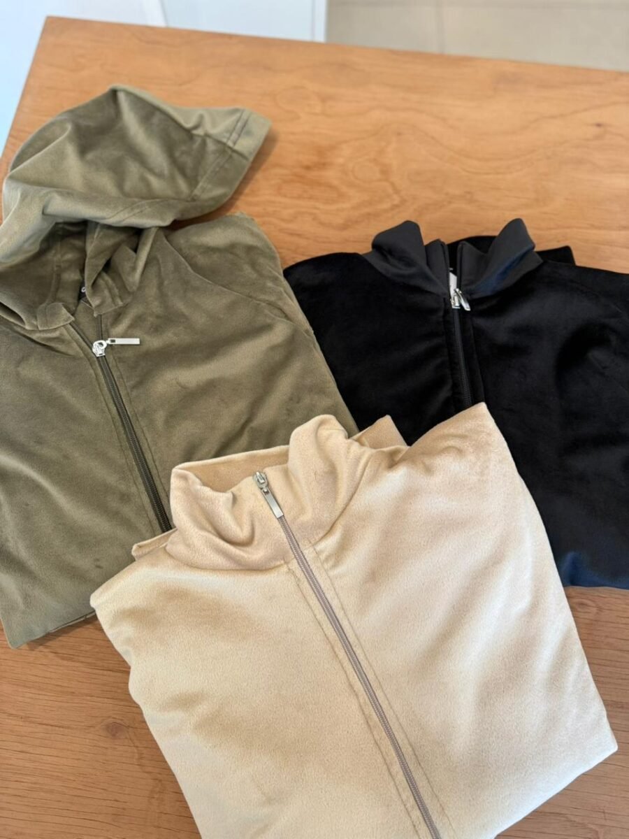 CAMPERA PLUSH BEIGE - Imagen 6