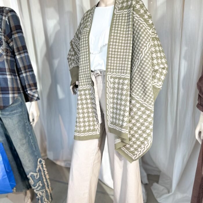 Poncho Pie de Poul VERDE