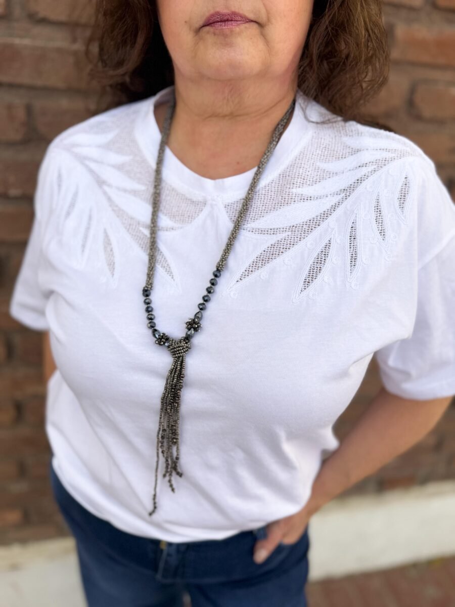 REMERA NEW ORDER BLANCO