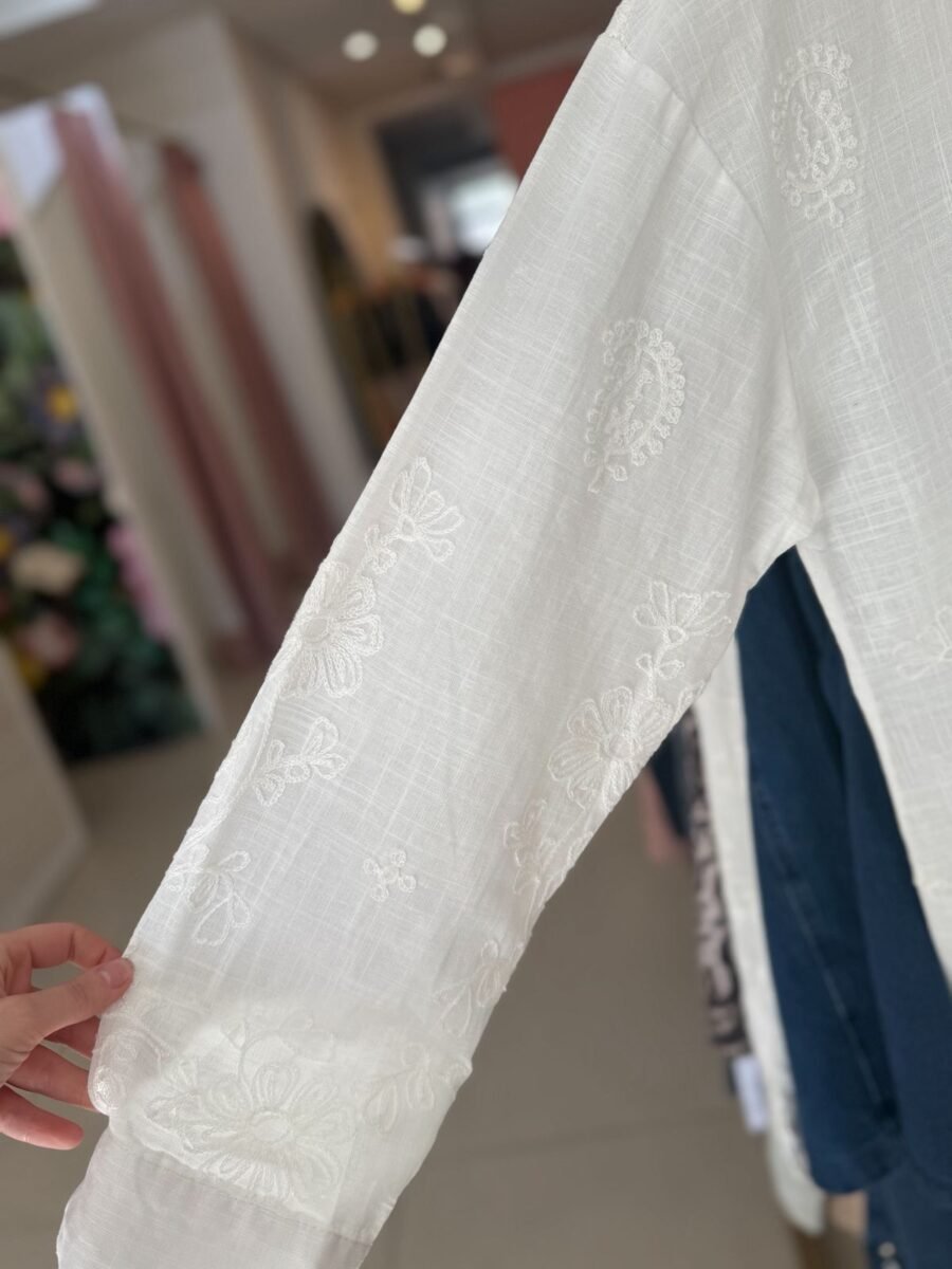 CAMISA NOURA 95975 BLANCA - Imagen 2