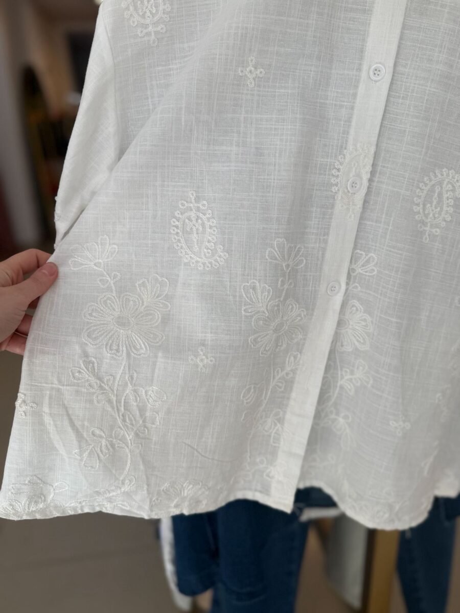 CAMISA NOURA 95975 BLANCA - Imagen 3