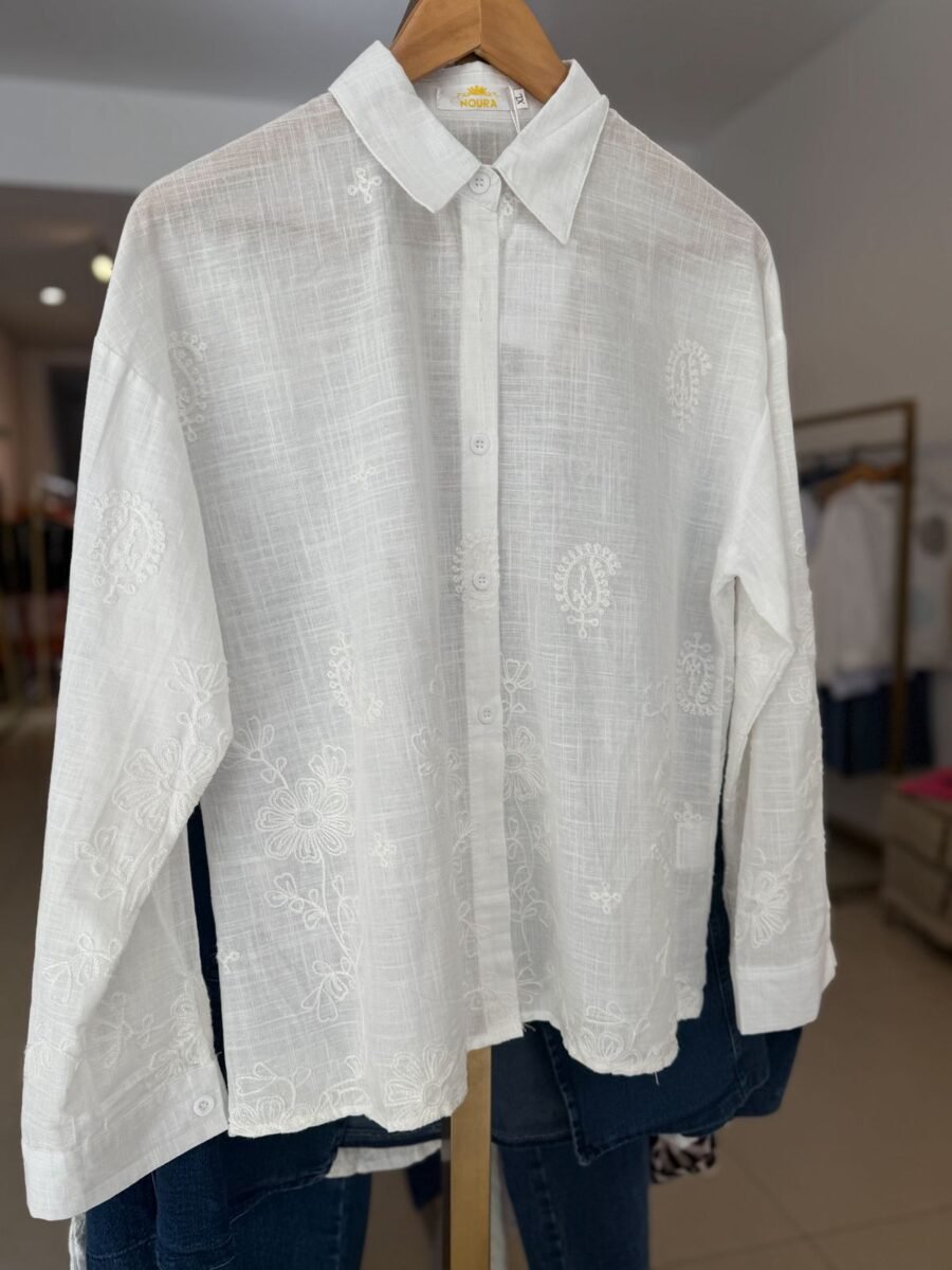 CAMISA NOURA 95975 BLANCA