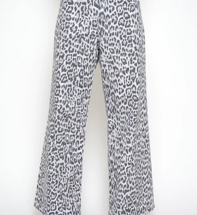 Ancho leopardo gris 6133