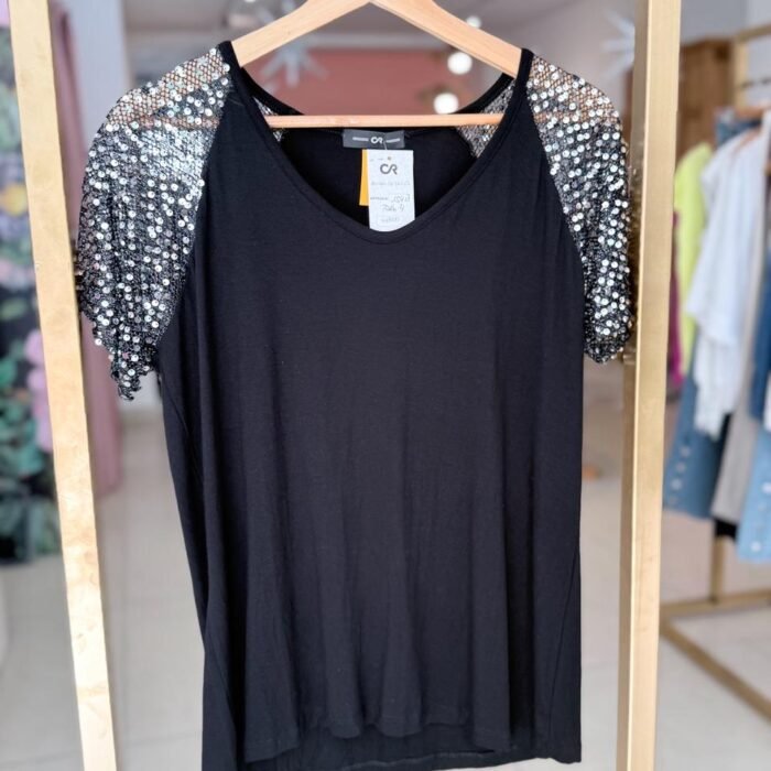 REMERA CR BRILLOS