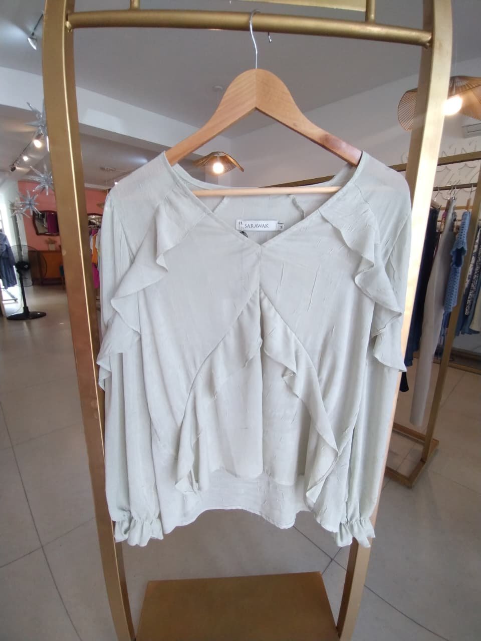 Blusa Dafne Menta - Imagen 3