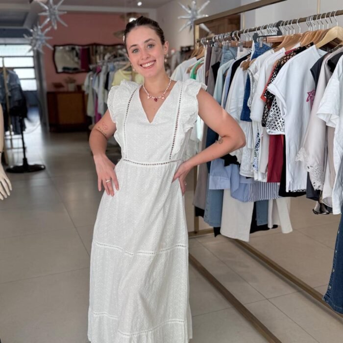 VESTIDO BRODERIE AMELIA