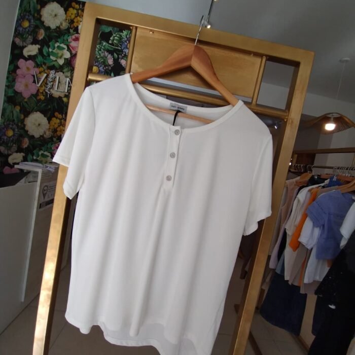 REMERA BLANCA 3042 PL