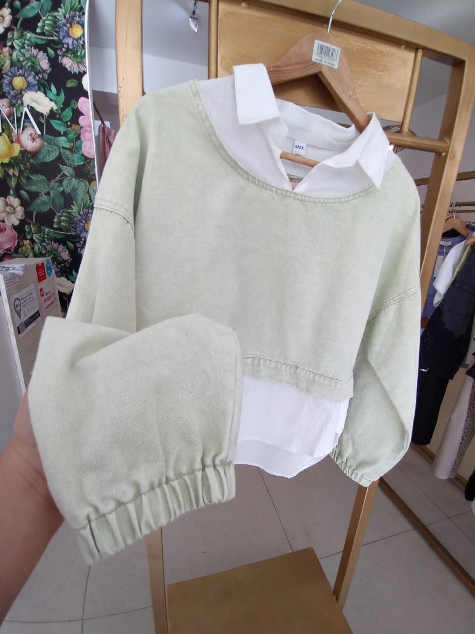 ITAL BUZO JEAN SIMIL CAMISA - Imagen 4