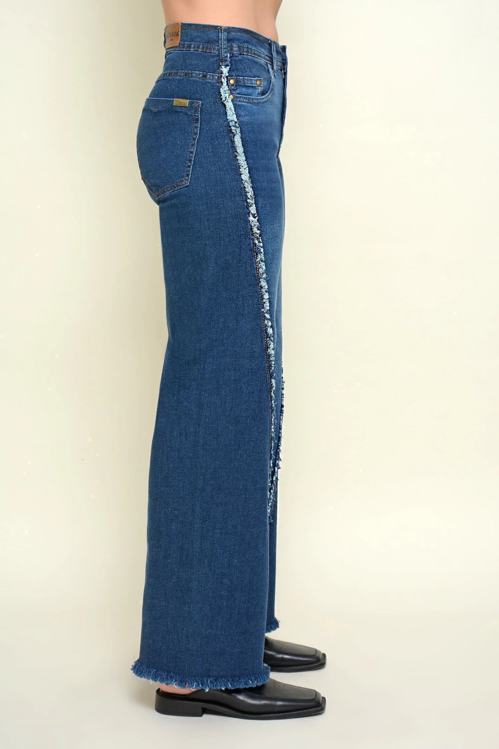 Pantalón ancho bicolor 6514 - Imagen 2