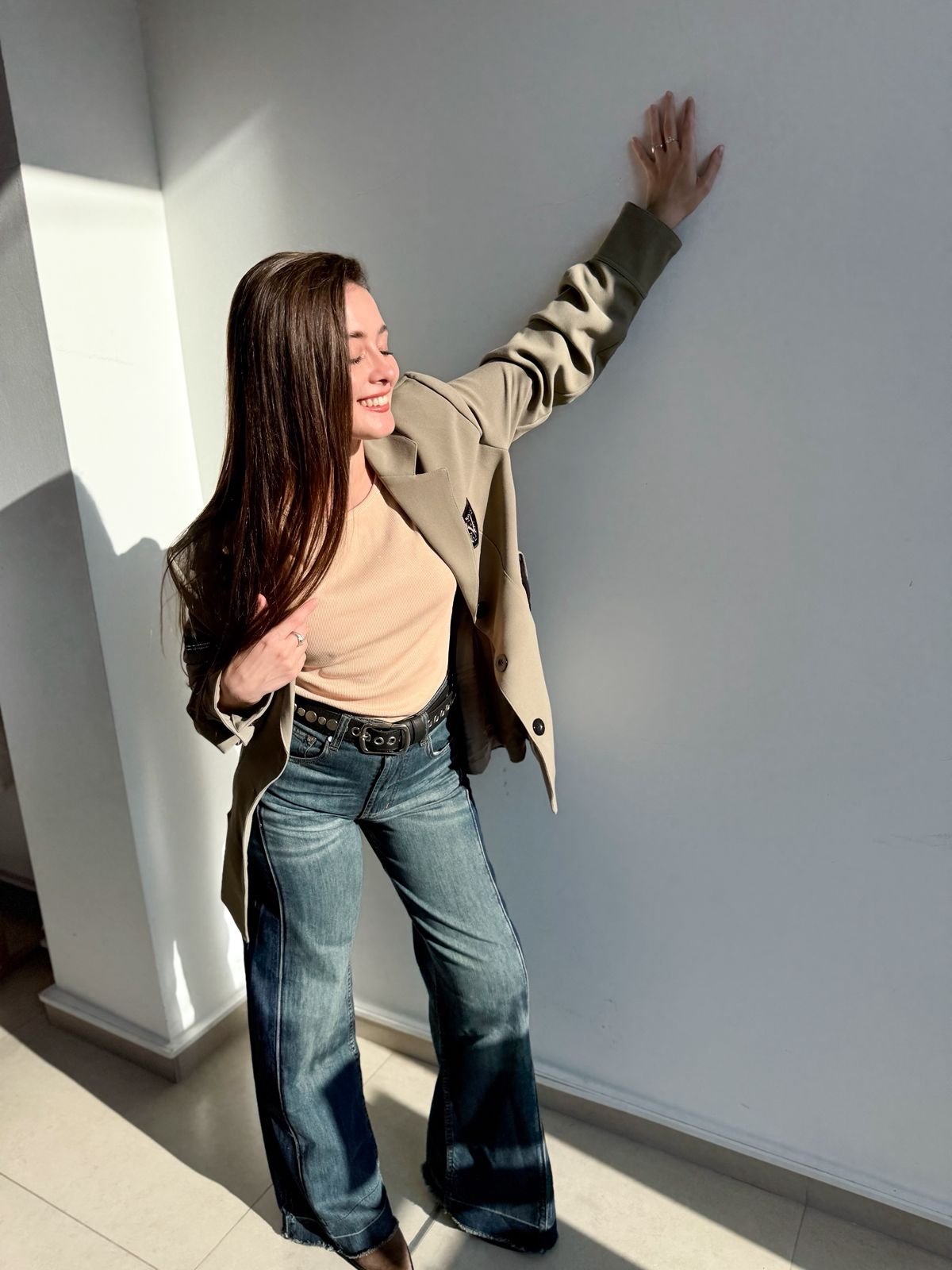 Blazer Begonia Verde - Imagen 2