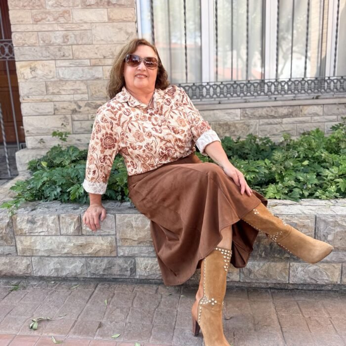 FALDA GAMUZA LAUTARO 1076