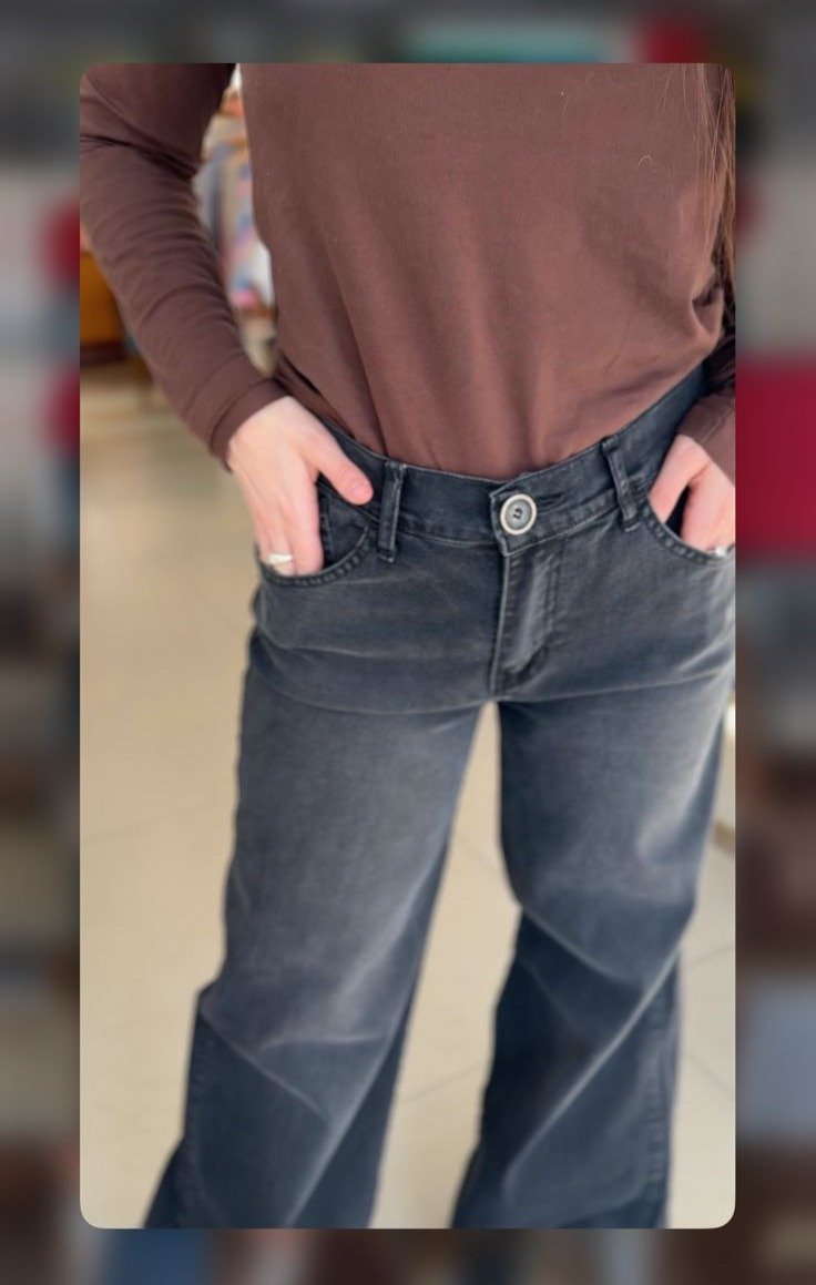 pantalon dark grey calletti 95722