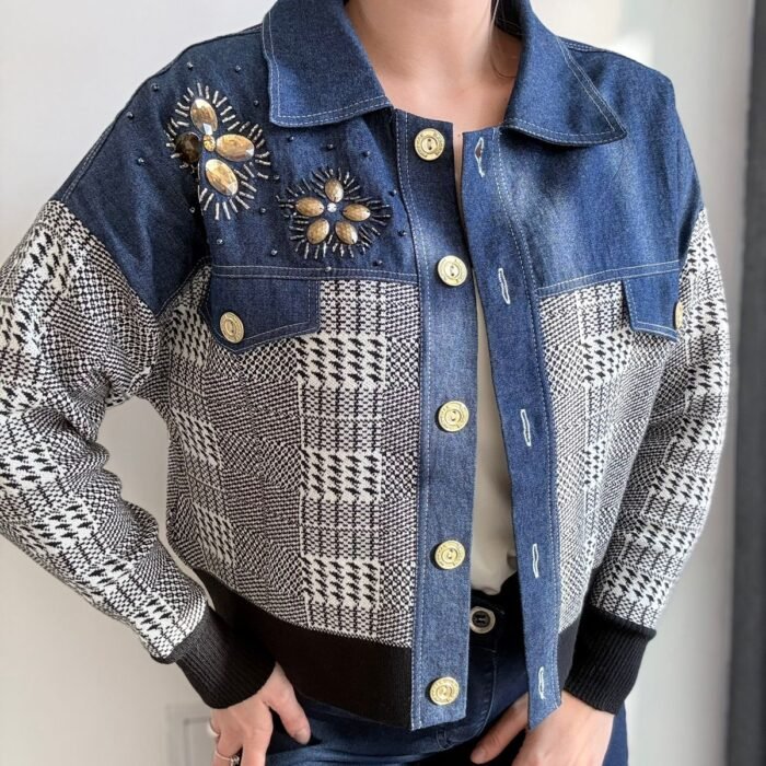 CAMPERA BORDADA 2086