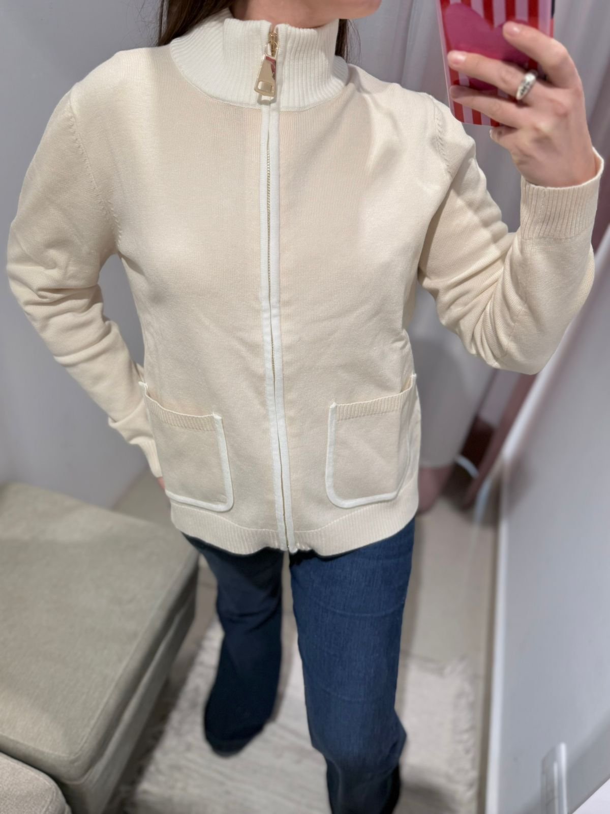 Campera contracolor piel libre 655 tres colores - Imagen 10
