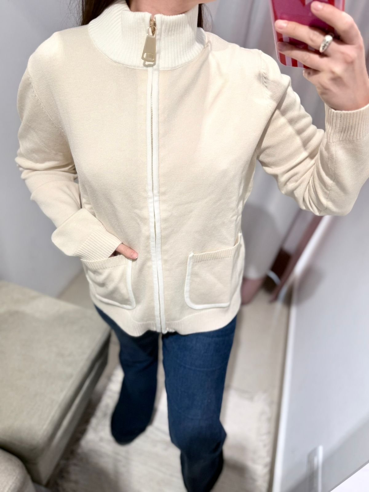Campera contracolor piel libre 655 tres colores - Imagen 9
