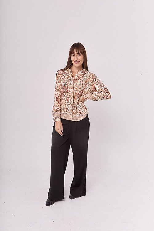 CAMISA ESTAMPADA LAUTARO 8852 DOS COLORES - Imagen 5