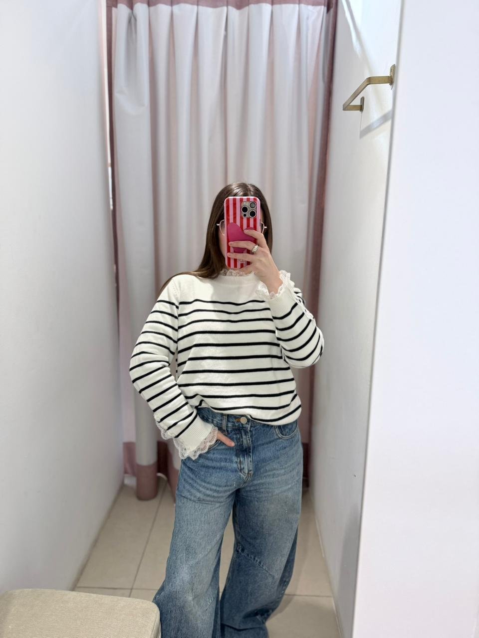 SWEATER MARINERO CON PUNTILLA - Imagen 2