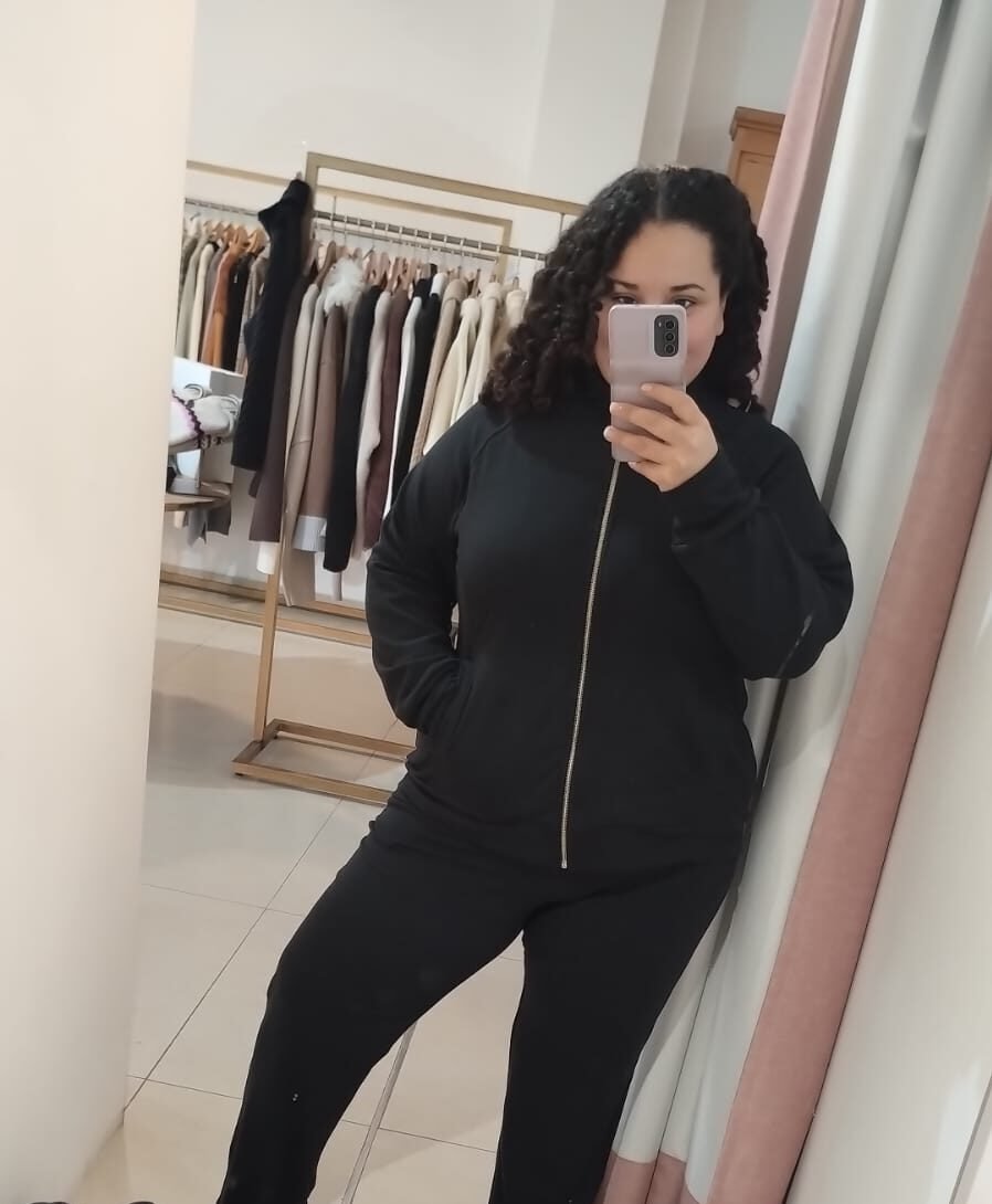 CAMPERA DARLON NMO 1814 NEGRA