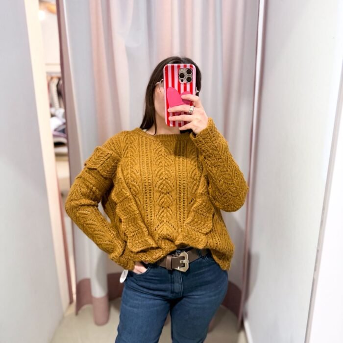 SWEATER PUNTILLA DULCE DE LECHE
