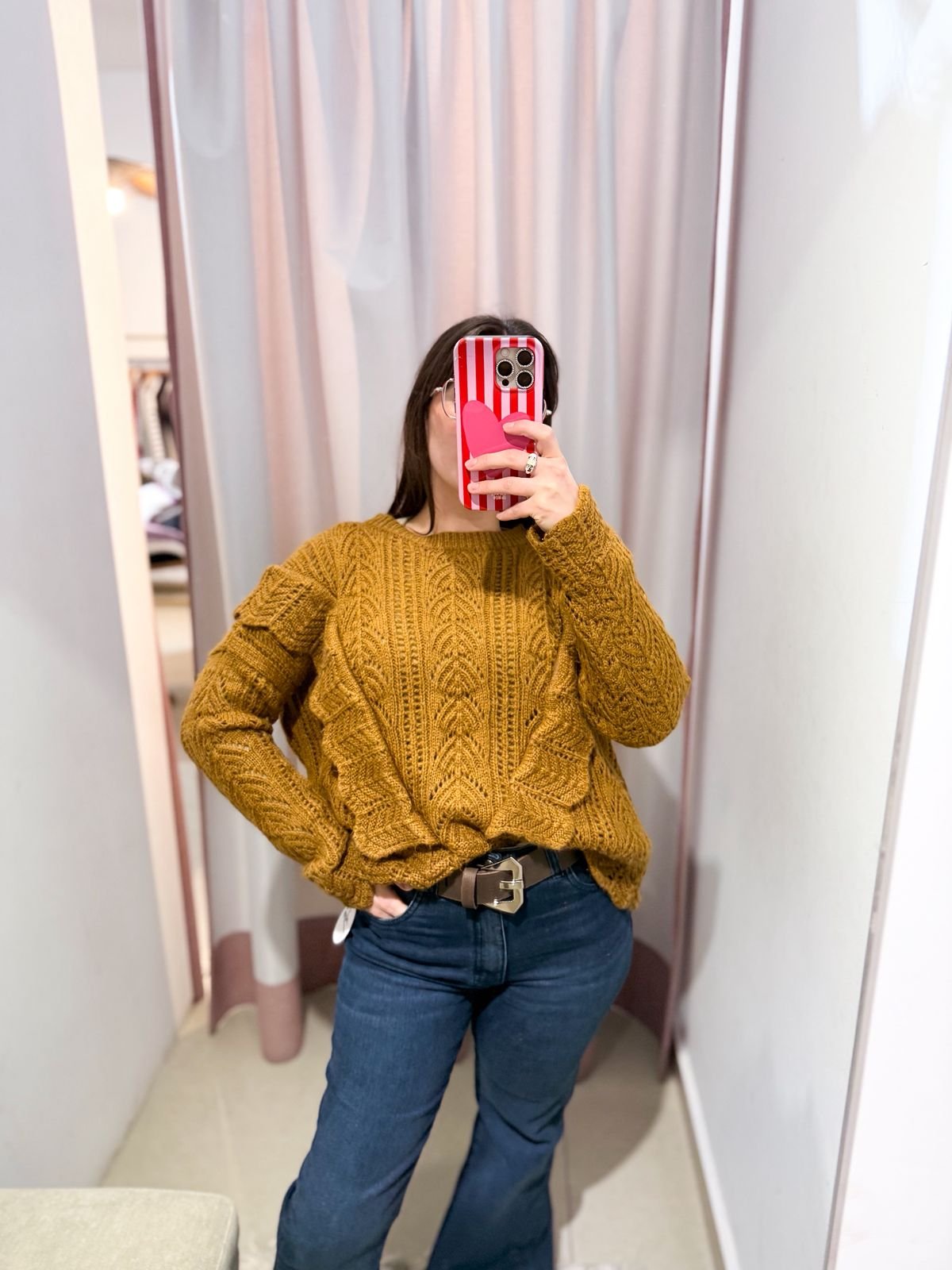 SWEATER PUNTILLA DULCE DE LECHE