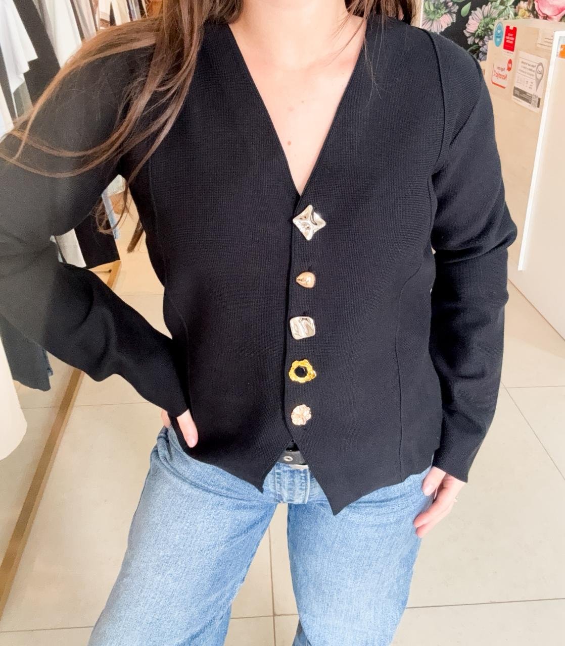 CARDIGAN MARIA CON BOTONES