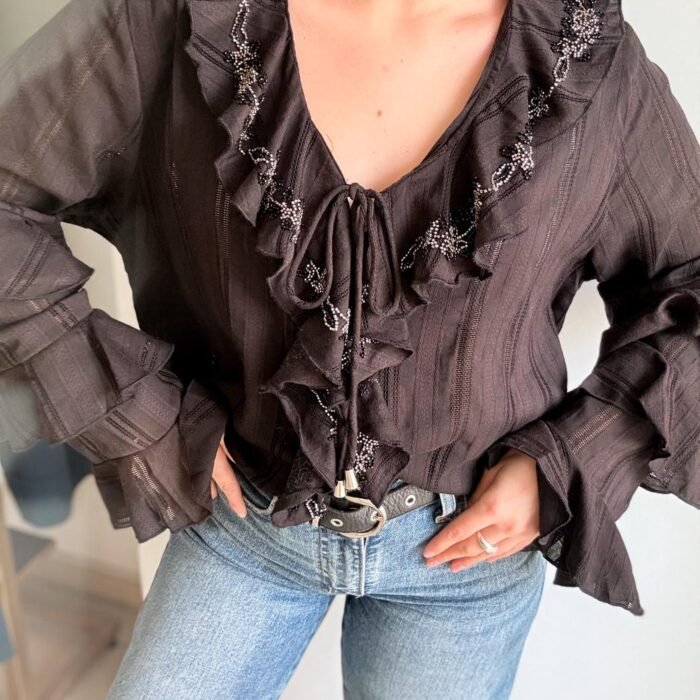 CAMISA ALIOLI BORDADA